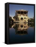 Ali Qapu Palace, Unesco World Heritage Site, Isfahan, Iran, Middle East-Christina Gascoigne-Framed Stretched Canvas