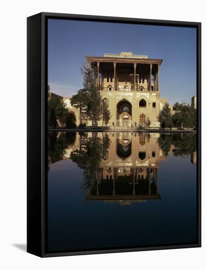 Ali Qapu Palace, Unesco World Heritage Site, Isfahan, Iran, Middle East-Christina Gascoigne-Framed Stretched Canvas