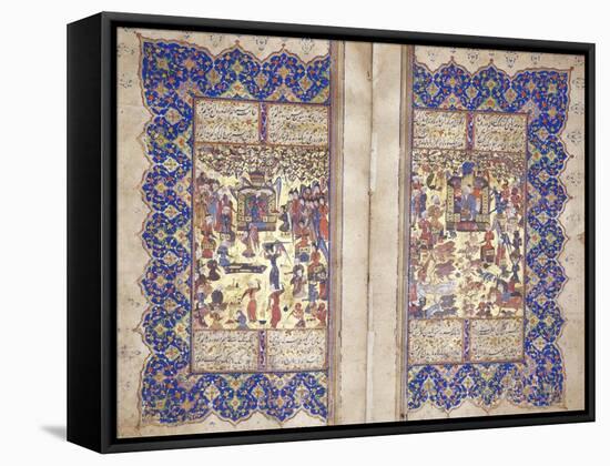 Ali Shir Nawai: Nawadir Al-Shabab, Shiraz, Circa 1580-null-Framed Stretched Canvas