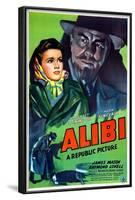 Alibi, Margaret Lockwood, Hugh Sinclair, 1942-null-Framed Art Print