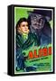 Alibi, Margaret Lockwood, Hugh Sinclair, 1942-null-Framed Stretched Canvas