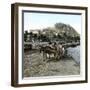 Alicante (Spain), Cistern on the Seaside and View of the Hill of Fort Santa Barbara-Leon, Levy et Fils-Framed Photographic Print