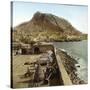 Alicante (Spain), Panoramic View of the City and of the Hill of Fort Santa Bárbara, Circa 1885-1890-Leon, Levy et Fils-Stretched Canvas