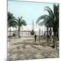 Alicante (Spain), the Esplanade of Spain (Formerly Walk of the Martyrs) on the Port Side-Leon, Levy et Fils-Mounted Photographic Print