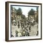 Alicante (Spain), the Paseo (Promenade) or Mendez Núñez Avenue, Circa 1885-1890-Leon, Levy et Fils-Framed Photographic Print