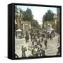 Alicante (Spain), the Paseo (Promenade) or Mendez Núñez Avenue, Circa 1885-1890-Leon, Levy et Fils-Framed Stretched Canvas