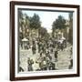 Alicante (Spain), the Paseo (Promenade) or Mendez Núñez Avenue, Circa 1885-1890-Leon, Levy et Fils-Framed Photographic Print