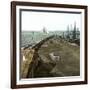 Alicante (Spain), the Pier, Circa 1885-1890-Leon, Levy et Fils-Framed Photographic Print