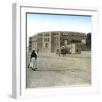 Alicante (Spain), the Plaza De Toros, Circa 1885-1890-Leon, Levy et Fils-Framed Photographic Print
