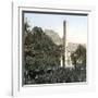 Alicante (Spain), the Quijano Monument, Circa 1885-1890-Leon, Levy et Fils-Framed Photographic Print