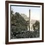 Alicante (Spain), the Quijano Monument, Circa 1885-1890-Leon, Levy et Fils-Framed Photographic Print