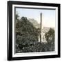 Alicante (Spain), the Quijano Monument, Circa 1885-1890-Leon, Levy et Fils-Framed Photographic Print