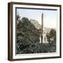 Alicante (Spain), the Quijano Monument, Circa 1885-1890-Leon, Levy et Fils-Framed Photographic Print