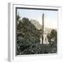 Alicante (Spain), the Quijano Monument, Circa 1885-1890-Leon, Levy et Fils-Framed Photographic Print