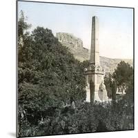 Alicante (Spain), the Quijano Monument, Circa 1885-1890-Leon, Levy et Fils-Mounted Photographic Print