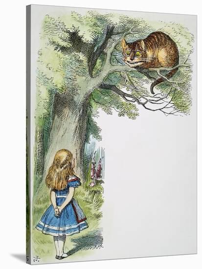 Alice, 1865-John Tenniel-Stretched Canvas