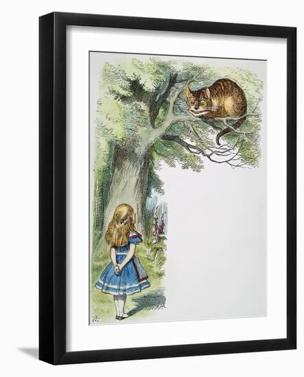 Alice, 1865-John Tenniel-Framed Giclee Print