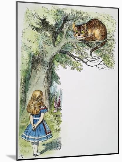 Alice, 1865-John Tenniel-Mounted Giclee Print