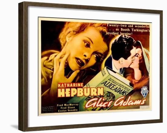 Alice Adams, Katharine Hepburn, Fred MacMurray, Katharine Hepburn, 1935-null-Framed Art Print