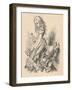 'Alice and animals. Chaos and the court', 1889-John Tenniel-Framed Giclee Print