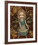 Alice and Clockworks-Jasmine Becket-Griffith-Framed Art Print