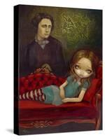 Alice and Lewis-Jasmine Becket-Griffith-Stretched Canvas
