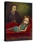 Alice and Lewis-Jasmine Becket-Griffith-Stretched Canvas