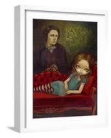 Alice and Lewis-Jasmine Becket-Griffith-Framed Art Print