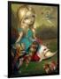 Alice and the Bosch Birds-Jasmine Becket-Griffith-Framed Art Print