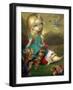 Alice and the Bosch Birds-Jasmine Becket-Griffith-Framed Art Print