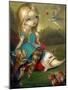 Alice and the Bosch Birds-Jasmine Becket-Griffith-Mounted Art Print