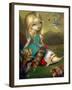 Alice and the Bosch Birds-Jasmine Becket-Griffith-Framed Art Print