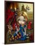 Alice and the Bosch Monsters-Jasmine Becket-Griffith-Framed Art Print