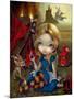 Alice and the Bosch Monsters-Jasmine Becket-Griffith-Mounted Art Print