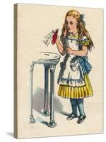 Alice and the Bottle, 1930-John Tenniel-Stretched Canvas