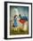 Alice and the Caterpillar Smoking His Hookah-egal-Framed Photographic Print