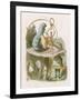 Alice and the Caterpillar-John Tenniel-Framed Photographic Print