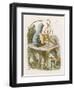 Alice and the Caterpillar-John Tenniel-Framed Photographic Print