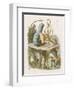 Alice and the Caterpillar-John Tenniel-Framed Photographic Print