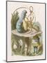 Alice and the Caterpillar-John Tenniel-Mounted Photographic Print