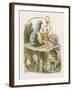 Alice and the Caterpillar-John Tenniel-Framed Photographic Print