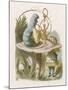 Alice and the Caterpillar-John Tenniel-Mounted Photographic Print