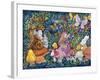 Alice and the Caterpiller-Bill Bell-Framed Giclee Print