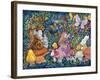 Alice and the Caterpiller-Bill Bell-Framed Giclee Print