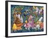 Alice and the Caterpiller-Bill Bell-Framed Giclee Print