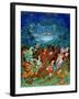 Alice and the Cheshire Cat-Bill Bell-Framed Giclee Print