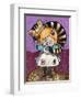 Alice and The Cheshire Cat-Natasha Wescoat-Framed Giclee Print