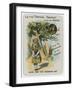 Alice and the Cheshire Cat-John Tenniel-Framed Giclee Print