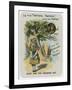 Alice and the Cheshire Cat-John Tenniel-Framed Giclee Print