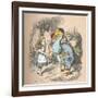 'Alice and the Dodo', 1889-John Tenniel-Framed Giclee Print